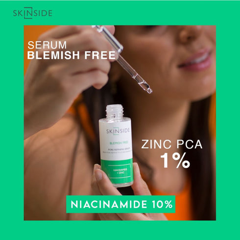 سكين سايد سيروم نياسيناميد (10% + زنك 1%) لتوحيد لون البشرة 25 مل - Skinside